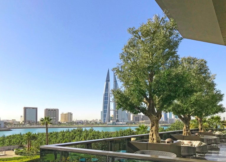 artificial tree outside