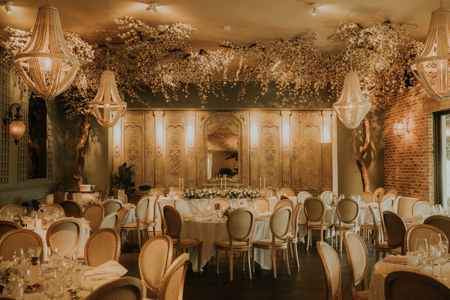 Artificial bespoke cherry blossom featured at the Croft Hotel