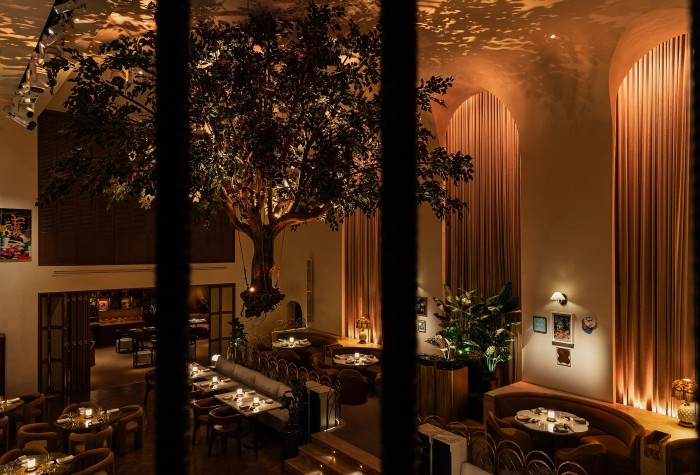 Artificial bespoke ficus tree situated in Uma Nota, Manila